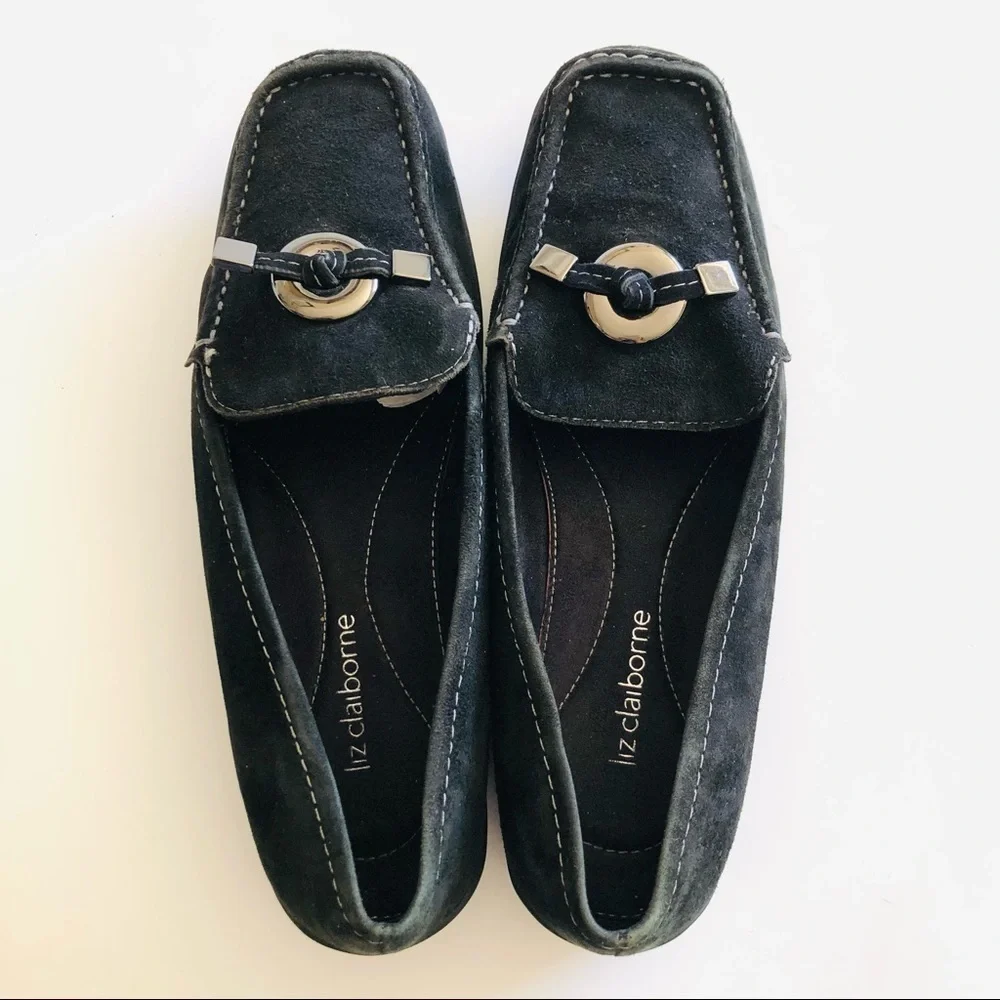 Liz Claiborne Africa 2 Suede Moccasins